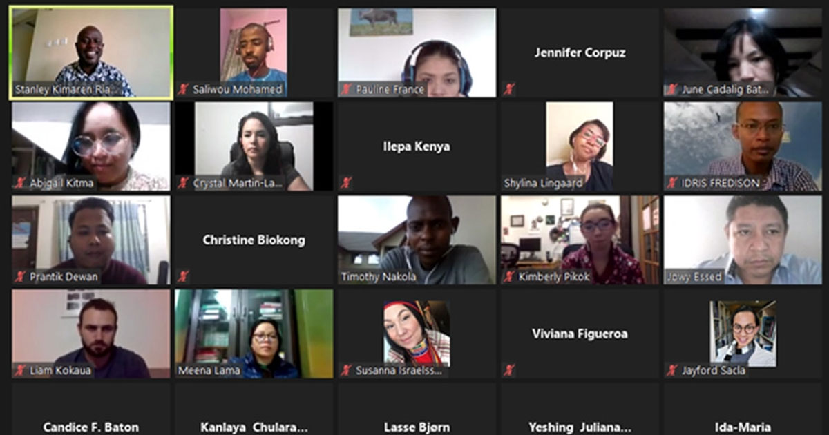 Young Indigenous Leaders and Advocates Train on Policy Advocacy in the UN CBD Processes