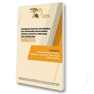 Indigenous Peoples' Sustainable, Self-Determined Development (IPSSDD): Concepts, Principles and Approaches Indigenous Peoples' Sustainable, Self-Determined Development (IPSSDD): Concepts, Principles and Approaches