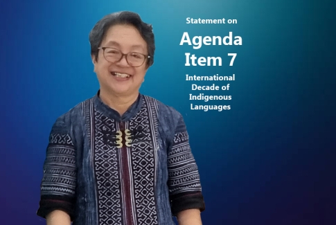 Statement on Agenda Item 7: International Decade of Indigenous Languages