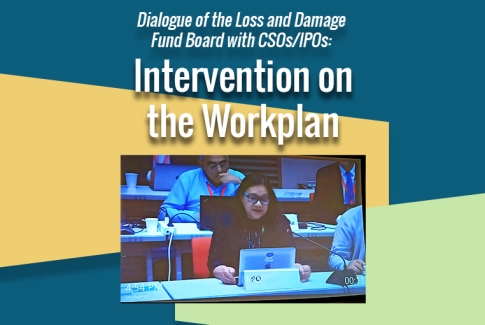 Dialogue of the Loss and Damage Fund Board with CSOs/IPOs: 09 July 2024