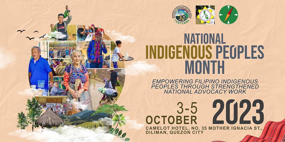 National Indigenous Peoples Month 2023 TARPAULIN SOCMED