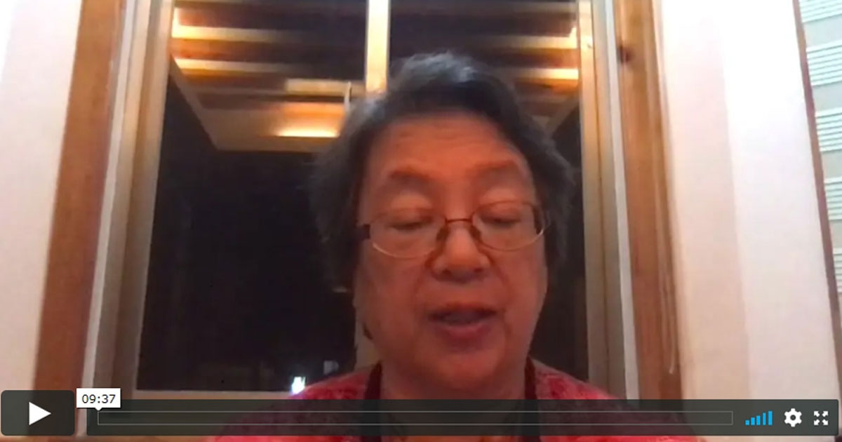 Victoria Tauli-Corpuz message during the 45th Session of the HRC