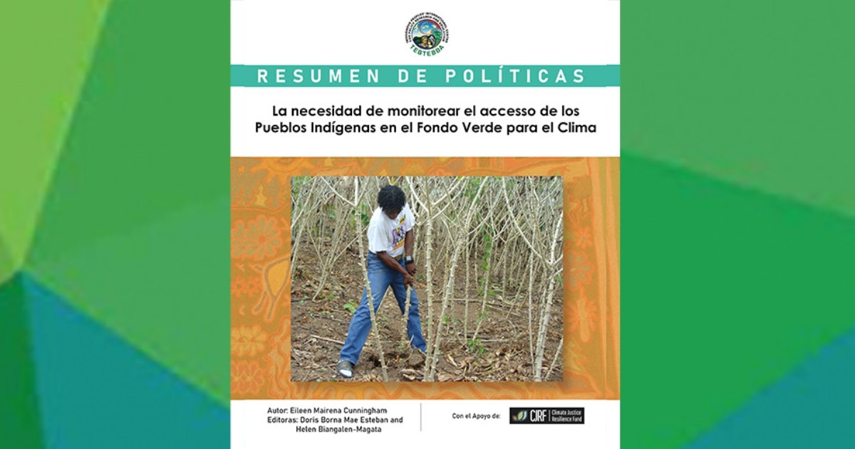 La necesidad de monitorear el accesso de los Pueblos Indígenas en el Fondo Verde para el Clima